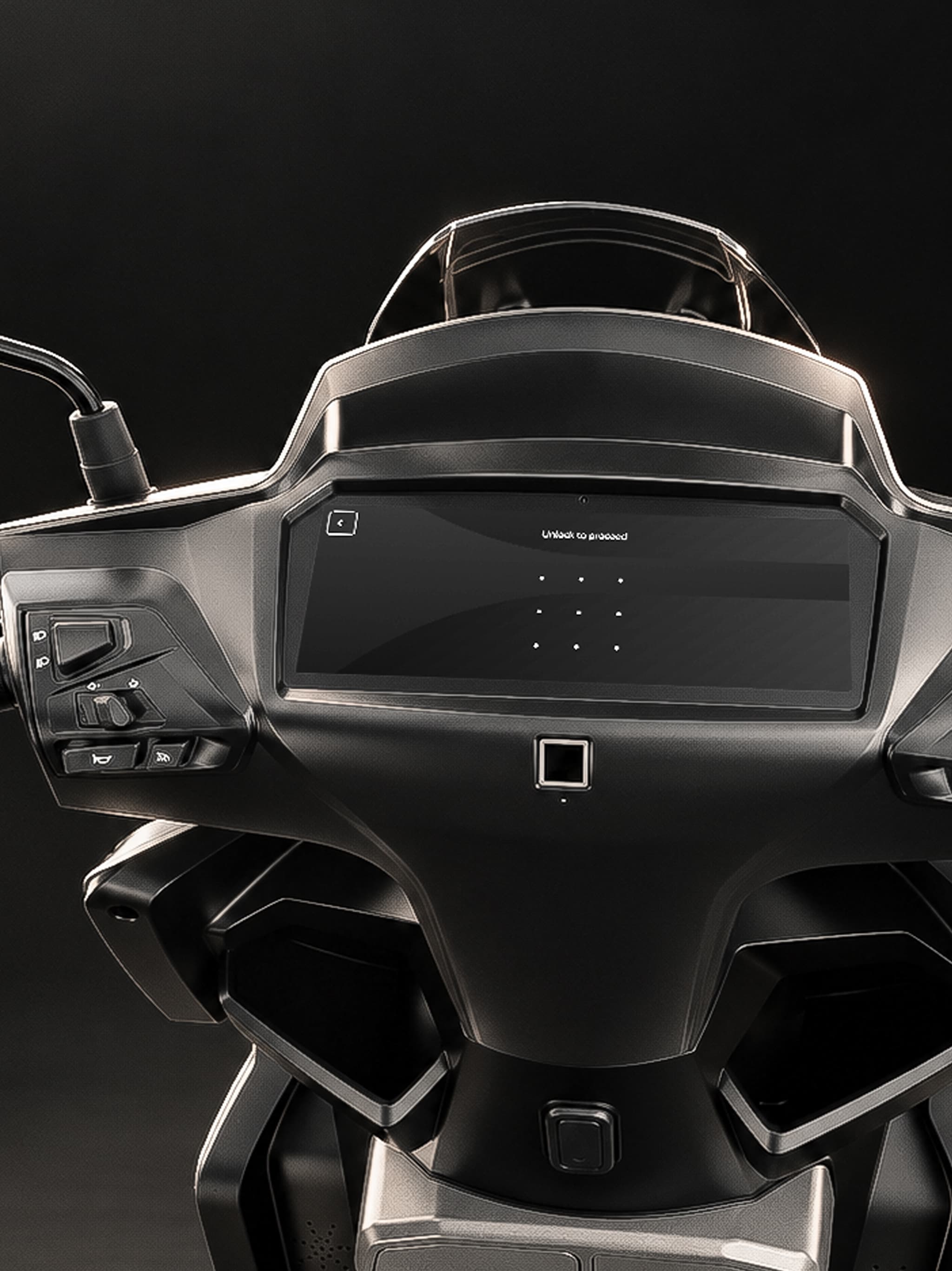RIVOT NX100 front feature close-up
