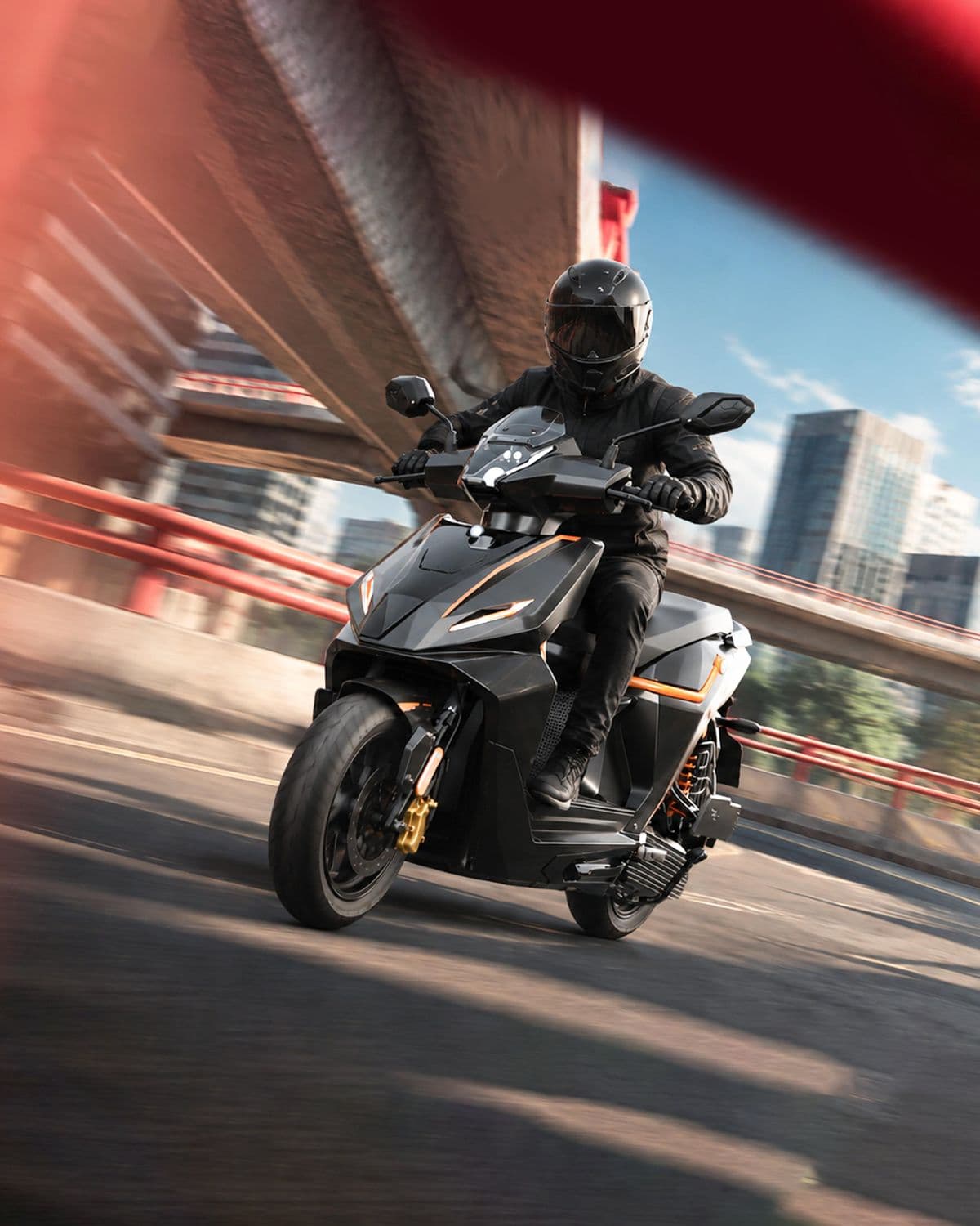 RIVOT scooter ready for acceleration